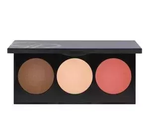 Golden Rose metaliczna paleta do konturowania 3 x 4,5 g