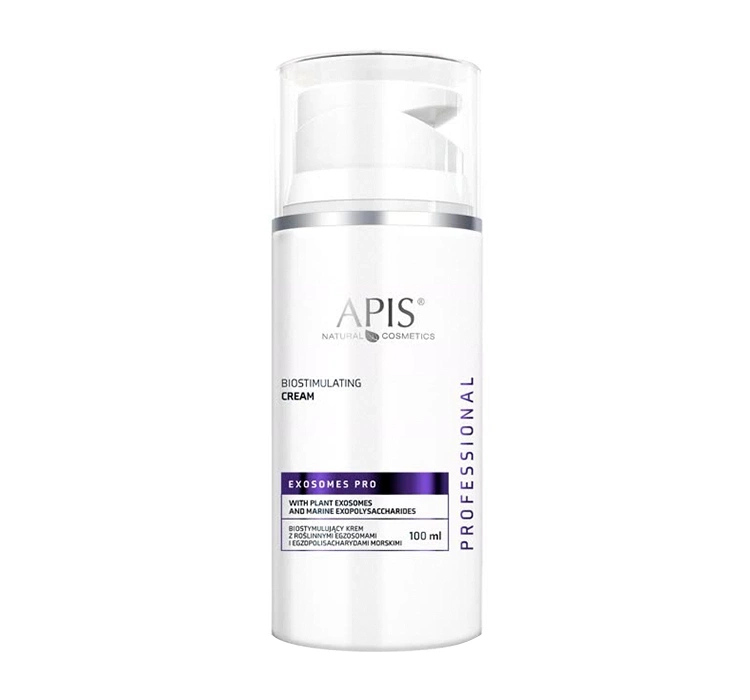 APIS PROFESSIONAL EXOSOMES PRO BIOSTYMULUJĄCY KREM DO TWARZY Z ROŚLINNYMI EGZOSOMAMI 100ML