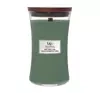 Woodwick Large Jar Candle świeca zapachowa Mint Leaves & Oak 610g