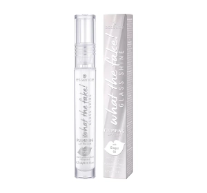 Essence What The Fake! Glass Shine Plumping Lip Filler błyszczyk do ust 01 Oh So Glassy! 4,2 ml