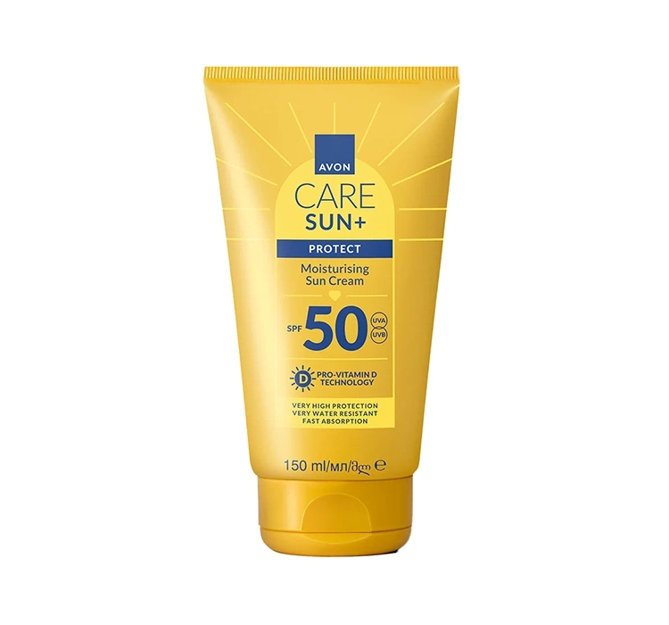 Avon Care Sun+ krem z filtrem UV SPF50 do twarzy i ciała 150ml