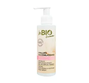 Bebio Hyaluro Bioodmładzanie nawilżająco-kojący żel do mycia twarzy 150 ml