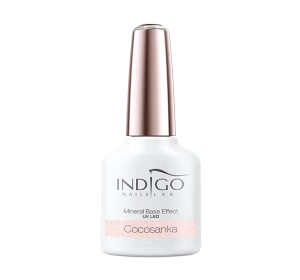 Indigo Mineral Base Effect lakier hybrydowy 2w1 mineralna baza z efektem Cocosanka 7 ml