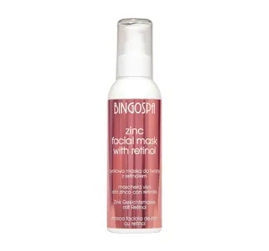 BINGOSPA cynkowa maska do twarzy z Retinolem 150 g