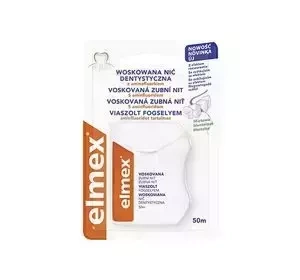 Elmex woskowana nić dentystyczna 50 m