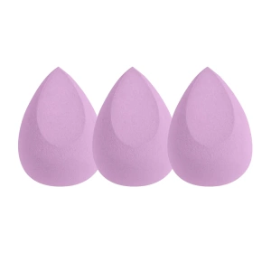 Ibra Makeup Blender Sponge zestaw gąbeczek do makijażu Fioletowe 3szt