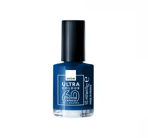 Avon Ultra Colour 60 Second Express szybkoschnący lakier do paznokci Cheers In The Sea 10 ml