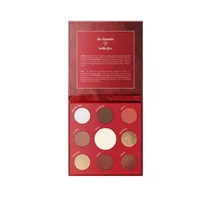 Claresa Hottie Fire paleta cieni do powiek 12 g