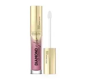 Eveline Cosmetics Diamond Glow Lip Luminizer błyszczyk do ust z kwasem hialuronowym 05 Toffee 4,5 ml