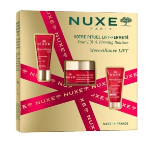 Nuxe Merveillance Lift zestaw prezentowy krem na dzień 50 ml + krem pod oczy 15 ml + krem na noc 15 ml