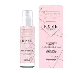 Bielenda Crystal Glow Rose Quartz kryształowe serum nawilżająco-rozświetlające 30 ml