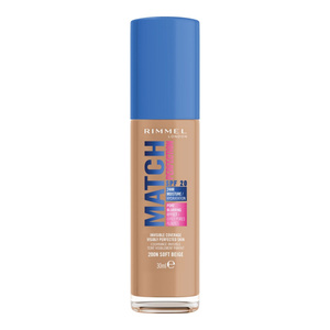 Rimmel Match Perfection wygładzający podkład do twarzy z filtrem SPF20 200N Soft Beige 30 ml