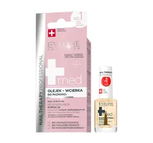 Eveline Cosmetics Med+ olejek-wcierka do paznokci 12 ml