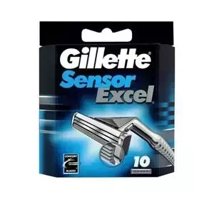 Gillette Sensor Excel wkłady do maszynki do golenia dla mężczyzn 10 sztuk