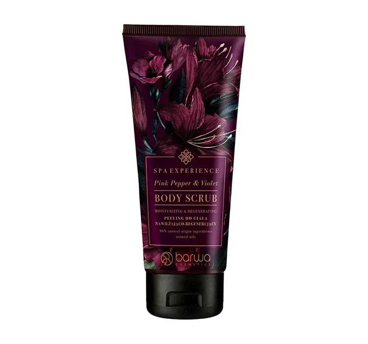 Barwa Spa Experience peeling do ciała Pink Pepper & Violet 180ml
