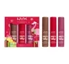 NYX Professional Makeup Fa La La L.A. Land Smooth Whip Trio zestaw pomadek do ust 3 × 4 ml