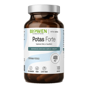 Biowen Potas Forte suplement diety 100 kapsułek