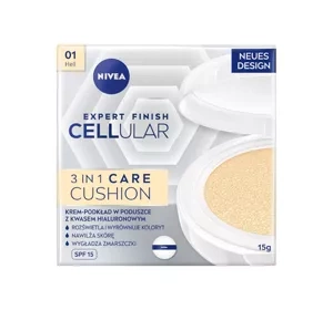 NIVEA Hyaluron Cellular Filler podkład w kompakcie SPF15 01 Hell 15 g