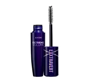 Avon Exxtravert Extreme Volume pogrubiający tusz do rzęs Blackest Black 9,5 ml