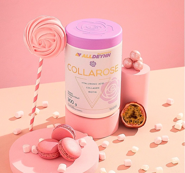Allnutrition Alldeynn Collarose suplement diety Mango Passion Fruit 300g