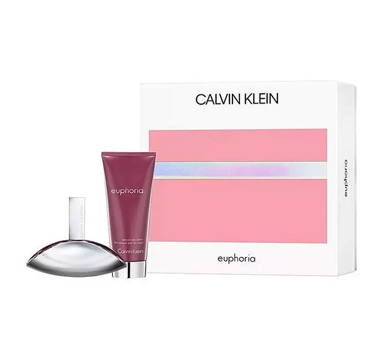CALVIN KLEIN EUPHORIA WOMAN WODA PERFUMOWANA SPRAY 50ML + EMULSJA DO CIAŁA 100ML