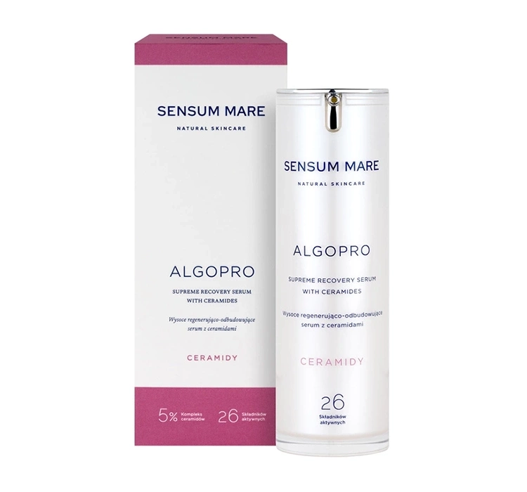 Sensum Mare ALGOPRO regenerująco-odbudowujące serum do twarzy z ceramidami 30ml