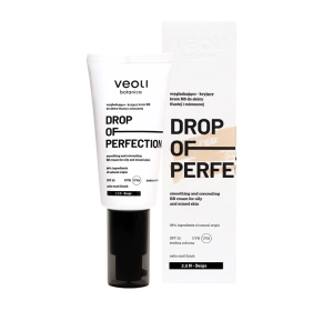 Veoli Botanica Drop of Perfection wygładzająco-kryjący krem BB do cery tłustej i mieszanej SPF20 2.5 N Beige 30 ml