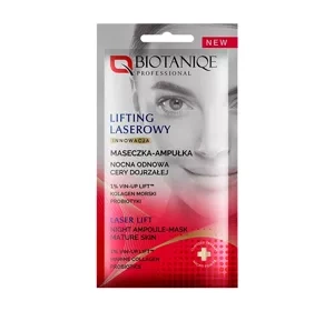 Biotaniqe Professional lifting laserowy nocna maseczka-ampułka do twarzy 10 ml