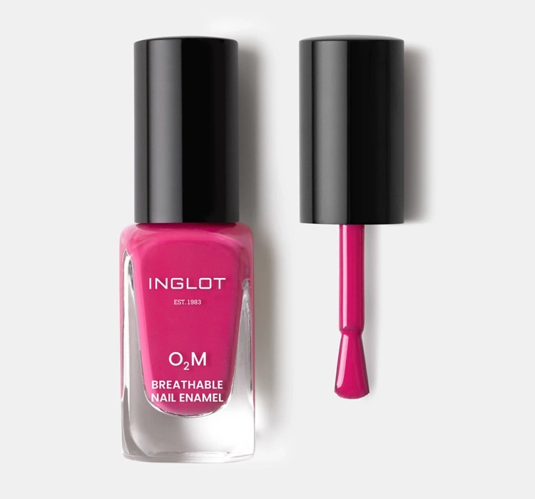 Inglot O2M Breathable Nail Emanel oddychający lakier do paznokci 612 11ml
