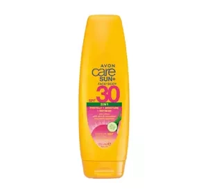 Avon Care Sun+ wodoodporny balsam przeciwsłoneczny do opalania SPF30 3w1 150 ml