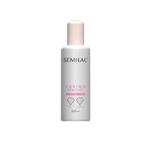 Semilac Caring Remover bezacetonowy pielęgnujący zmywacz do paznokci 125 ml
