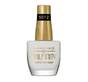 Max Factor Nailfinity Matte Top Coat 101 Velvet Curtain 12 ml