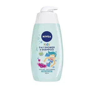 NIVEA KIDS żel do mycia ciała i włosów 2w1 Magic Apple 500 ml