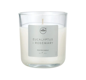 Aroma Home Simplicity świeca zapachowa w szkle Eucalyptus & Rosemary 150 g