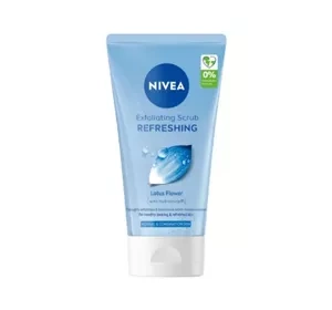 NIVEA odświeżający żel peelingujący Kwiat Lotosu 150 ml