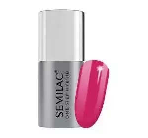 Semilac One Step Hybrid lakier hybrydowy 3w1 S680 Magenta 5 ml