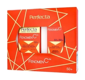 PERFECTA FENOMEN C 50+ ZESTAW PREZENTOWY DO PIELĘGNACJI KREM DO TWARZY + KREM POD OCZY