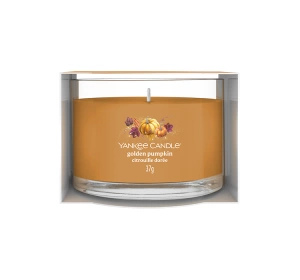 Yankee Candle Signature mini świeca zapachowa Golden Pumpkin 37 g