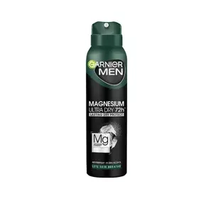 Garnier Men Magnesium Ultra Dry 72h antyperspirant w sprayu dla mężczyzn 150 ml