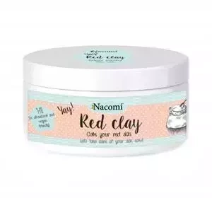 Nacomi czerwona glinka organiczna rozjaśniająca 74 g