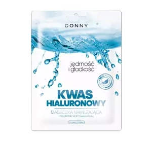 Conny maseczka nawilżająca do twarzy z kwasem hialuronowym