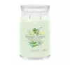 Yankee Candle Signature duża świeca zapachowa Cucumber Mint Cooler 567 g