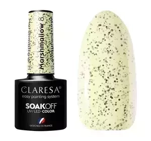 Claresa hybrydowy lakier do paznokci Marshmallow 8 5 g