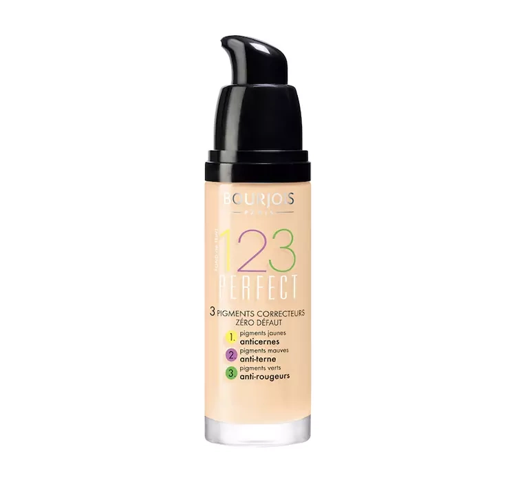 BOURJOIS 123 PERFECT FOUNDATION PODKŁAD 51 LIGHT 30ML