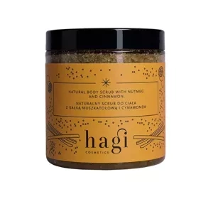 Hagi Scrub do ciała z gałką muszkatołową i cynamonem 300 g