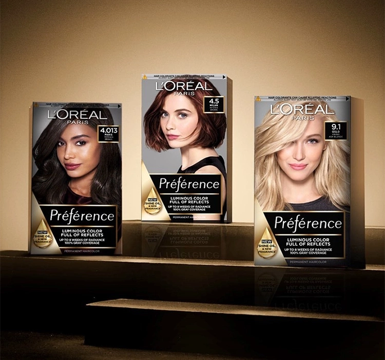 LOREAL RECITAL PREFERENCE FARBA DO WŁOSÓW 7.23