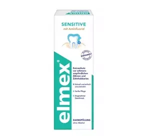 Elmex Sensitive płyn do płukania z aminofluorkiem 100 ml