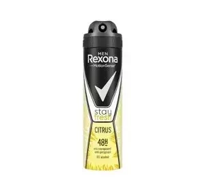 Rexona Men Stay Fresh Citrus antyperspirant w aerozolu dla mężczyzn 150 ml