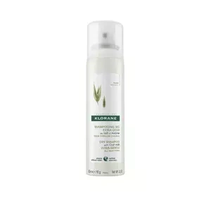 Klorane ultrałagodny suchy szampon z mleczkiem z owsa bezbarwny 150 ml