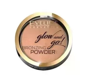 Eveline Cosmetics Glow&Go Bronzing Powder wypiekany puder brązujący Jamaica Bay 02 8,5 g